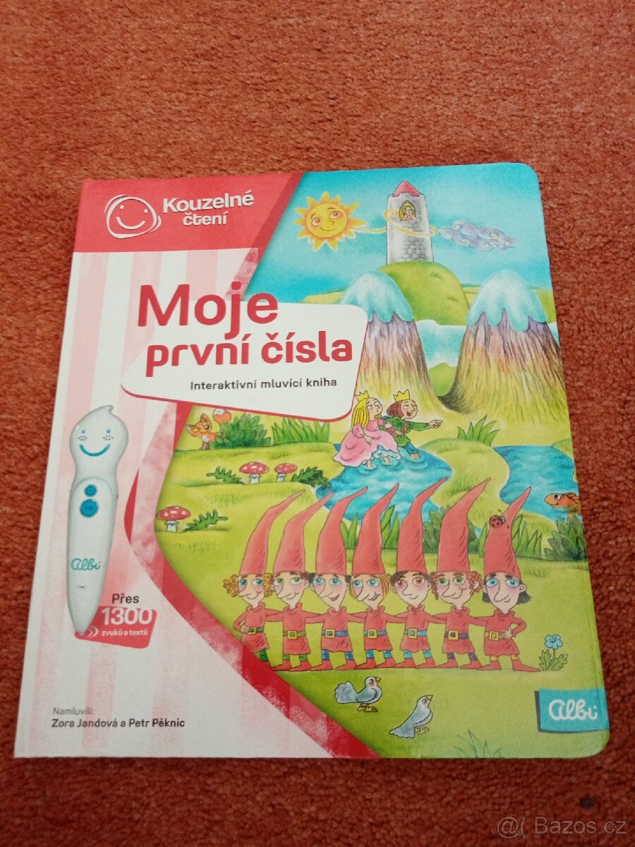 Moje první čísla interaktivní mluvící kniha Albi