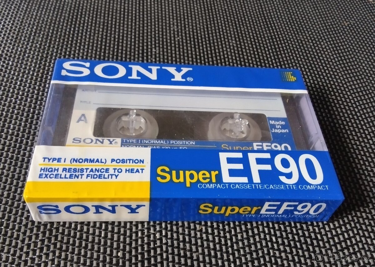 AUDIO KAZETA SONY SUPER EF 90