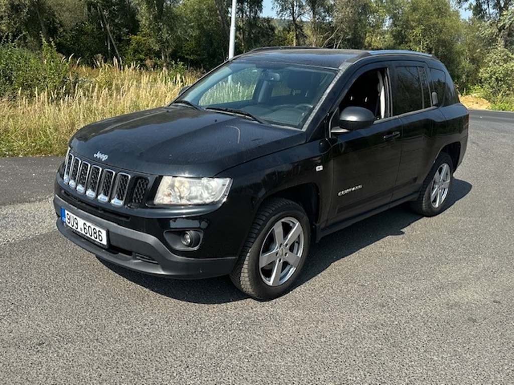 Jeep Compass 2.2CRD, r.2012, klima, nová spojka
