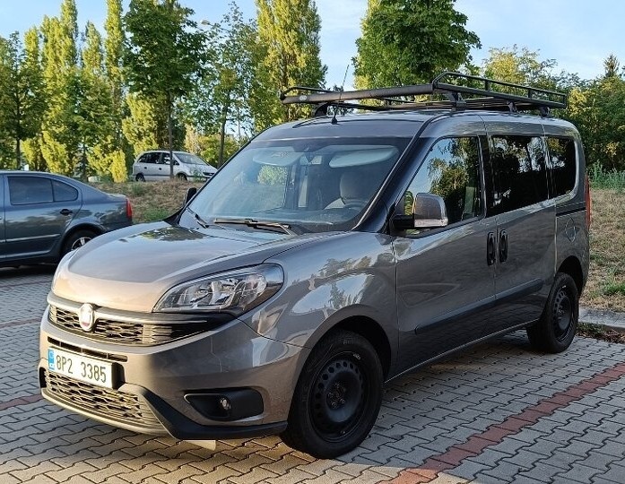 Fiat Dobló Panorama 1.6 88 kW, 92.000 km, ČR