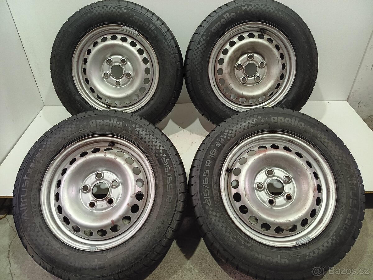 Letní sada Transporter 5x120 R16 pneu 215/65/16C
