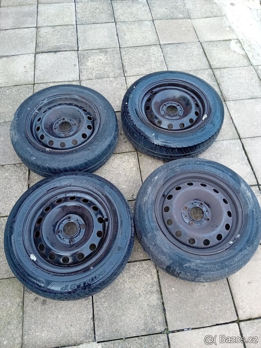Plecháče,disky citroen c3 5 1/2 j 14 h2 e24 ,cena za vše 500