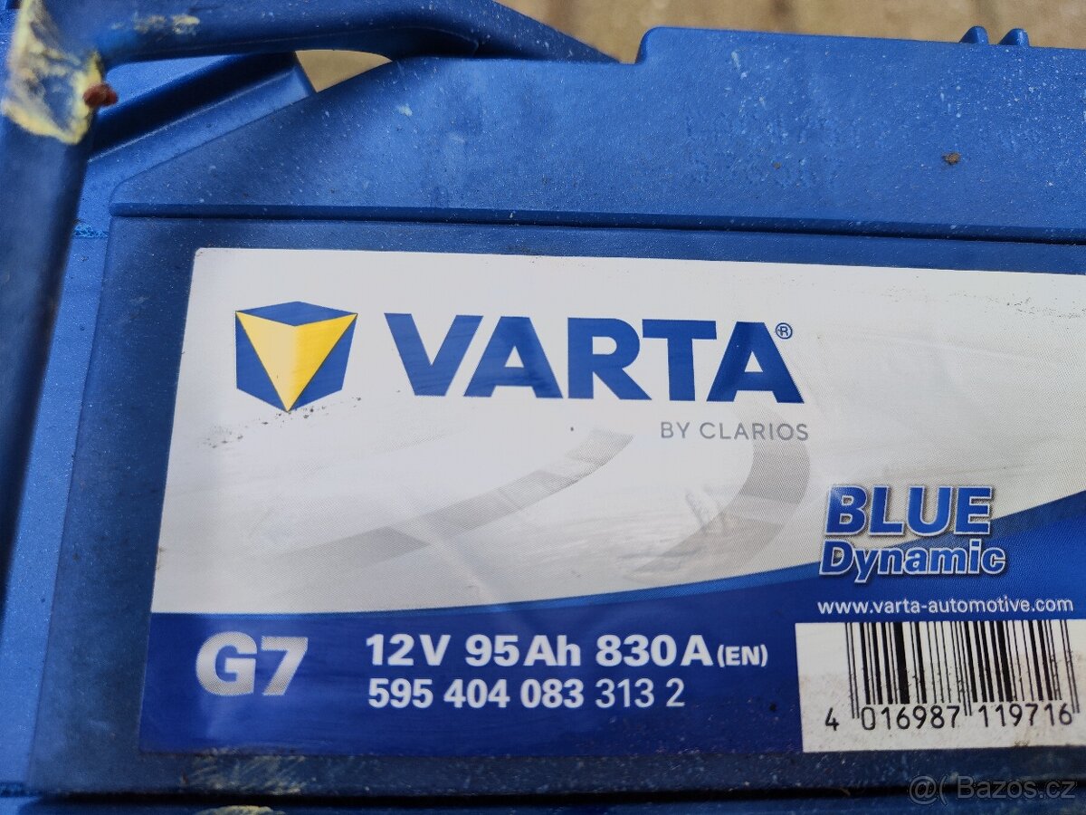 Baterie Varta - 12V 95Ah 830A nová
