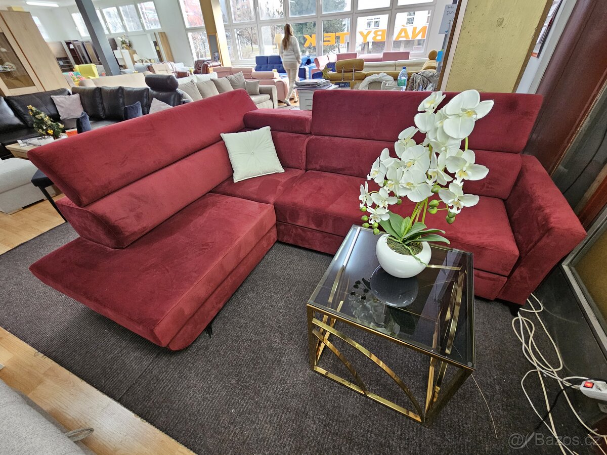 Rohová sedací souprava Bergamo NOVINKA 2025