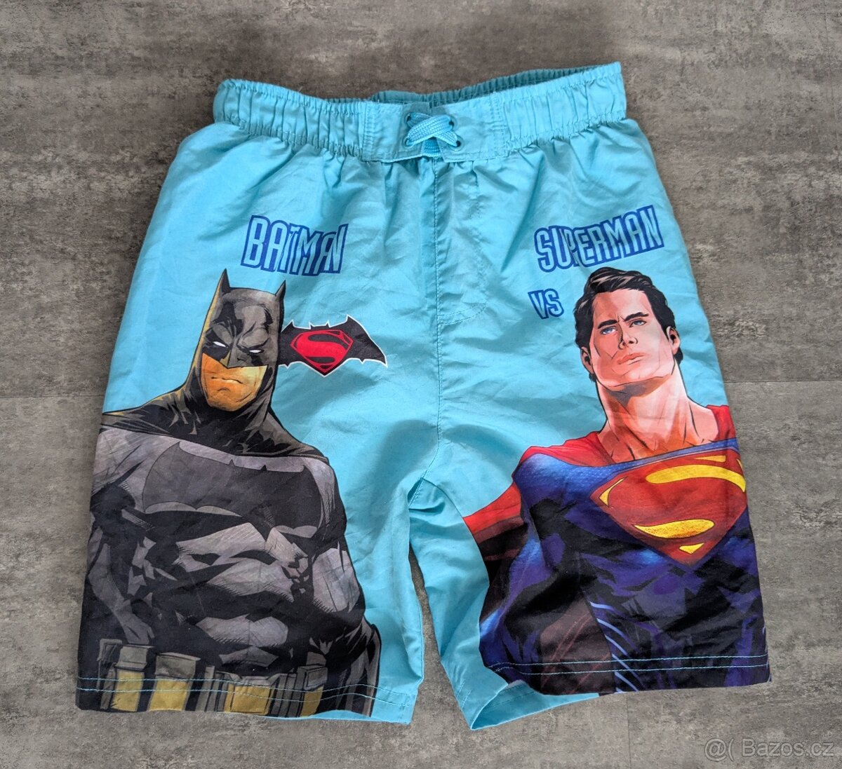 Plavky, koupací kraťasy Batman vs Superman - vel 134/140