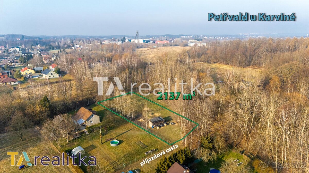 Prodej pozemek Bydlení Petřvald 73541