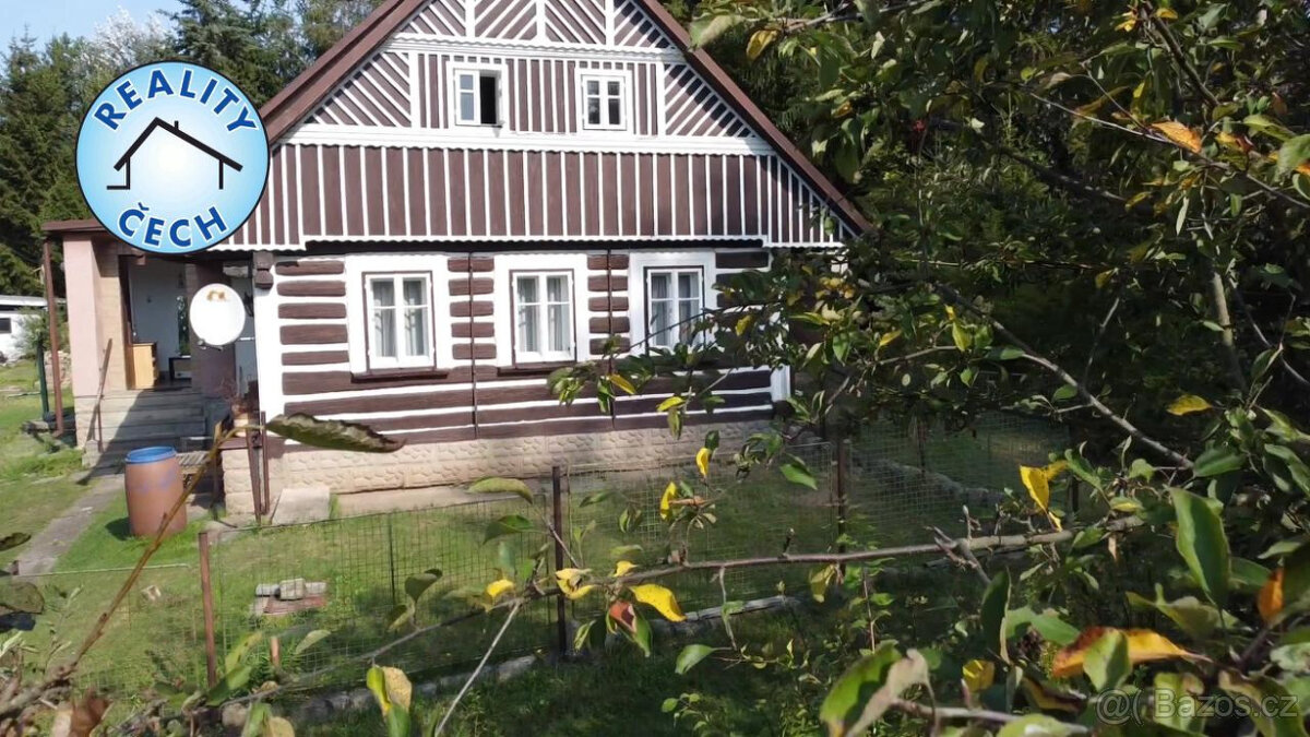 Na prodej roubenka 4+1(183m2) s poz.1558 m2,Krkonoše