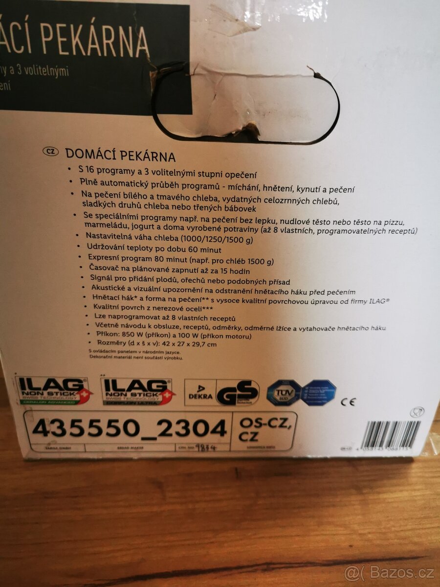 Domácí pekárna