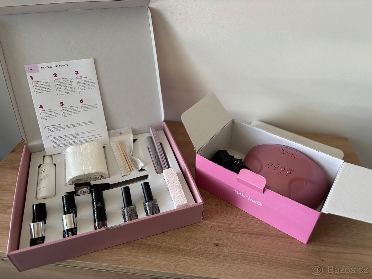 Prodám startovací NaniNails sadu - použito max. 4x