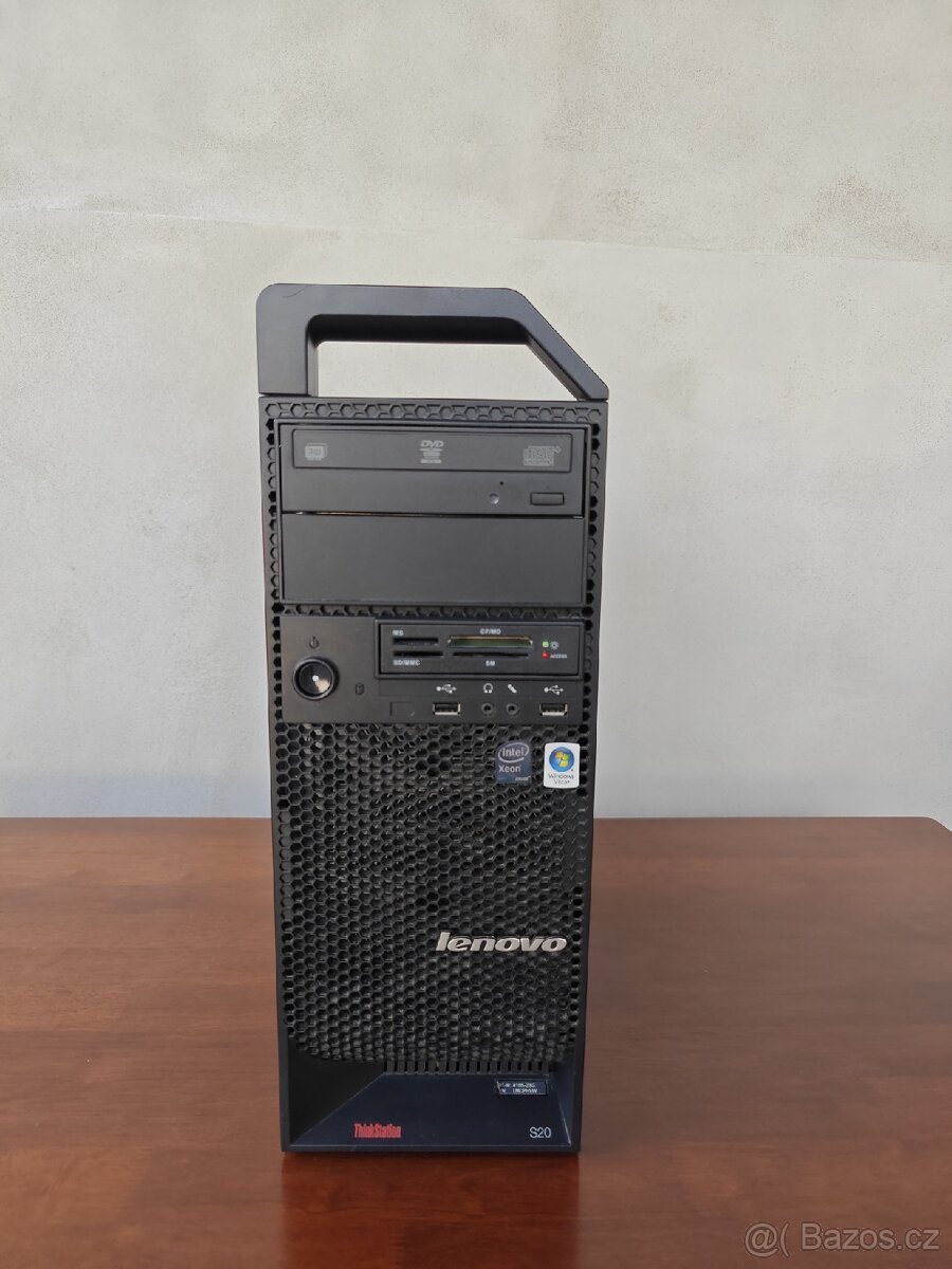 Prodám tower PC Lenovo s Xeon procesorem