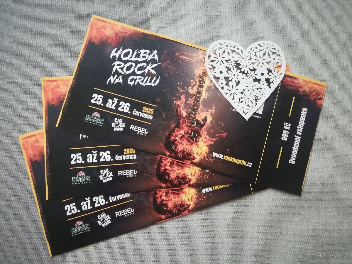 Vstupenky Holba rock na grilu 2025