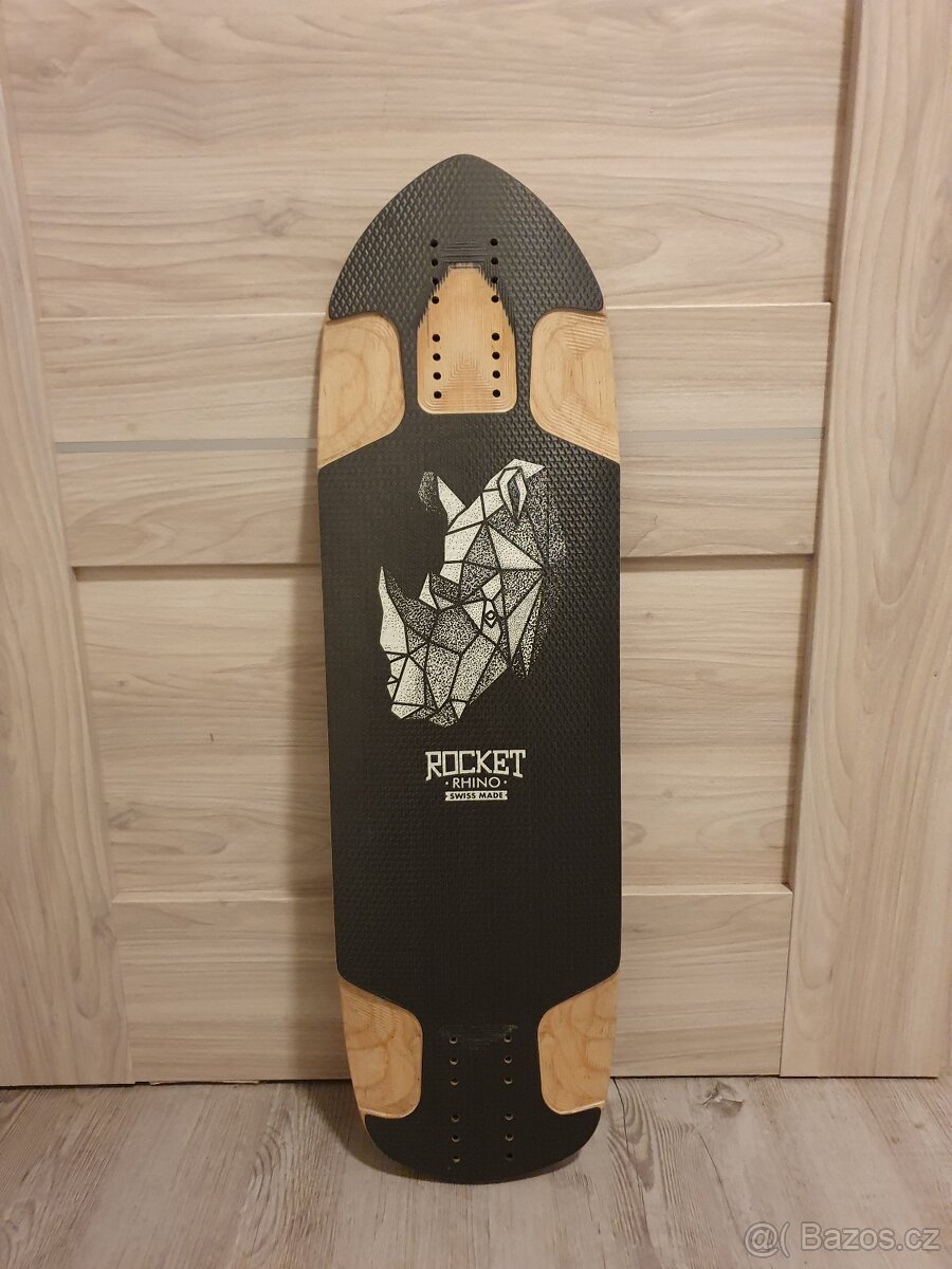 Longboard Deska Rocket Rhino Racetail
