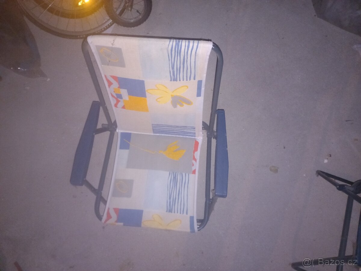 skladací židle
