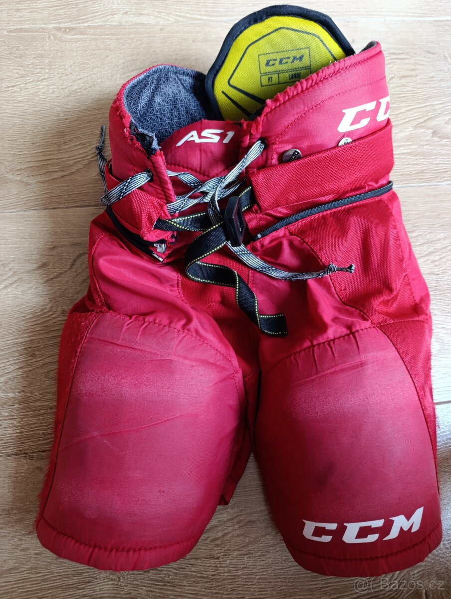 Kalhoty CCM Tacks AS1 velikost Youth Large - použité