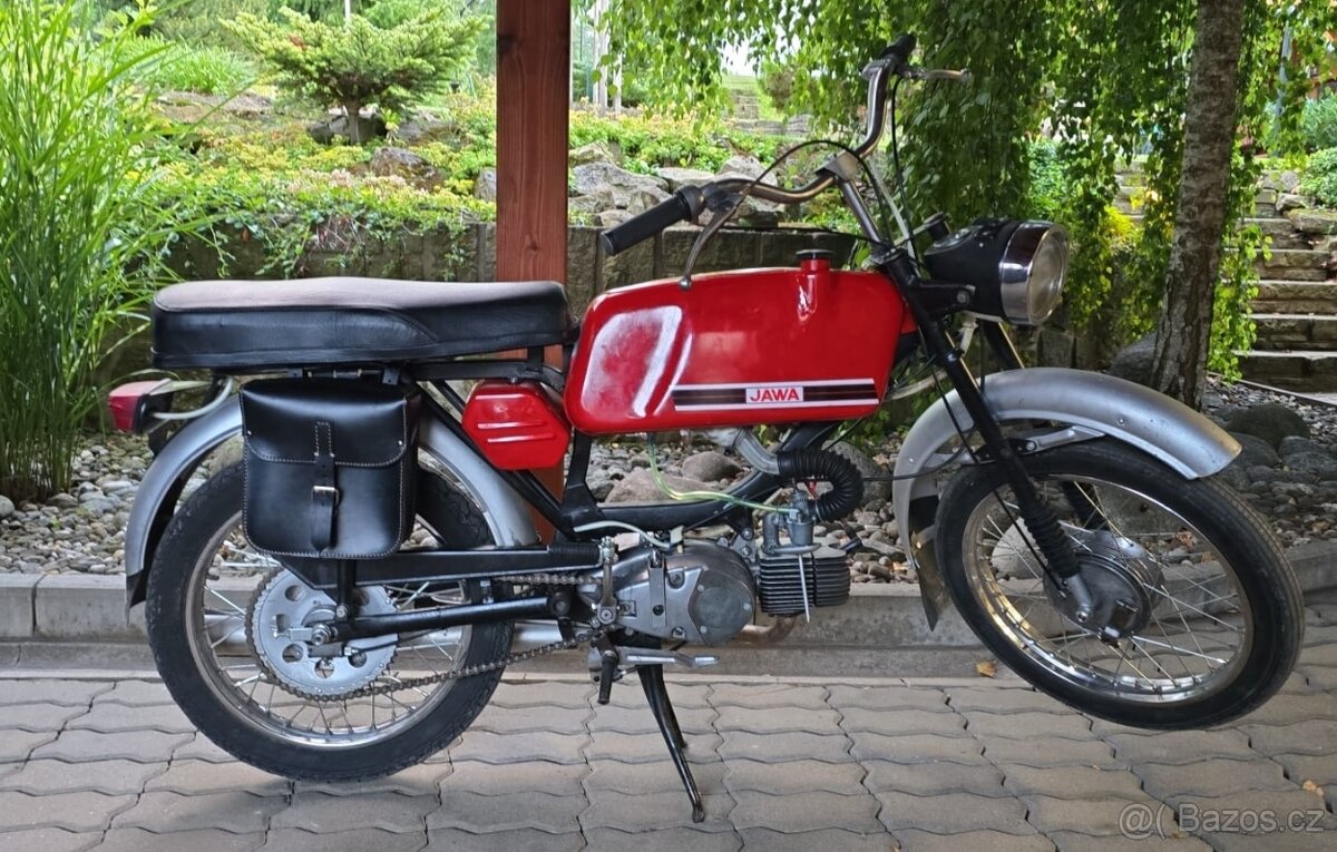 Kožené brašny na JAWA Mustang