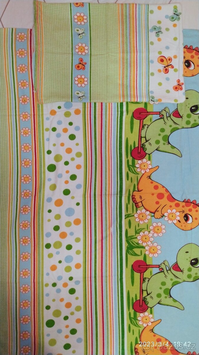 Flanelové a bavlněné povlečení do postýlky