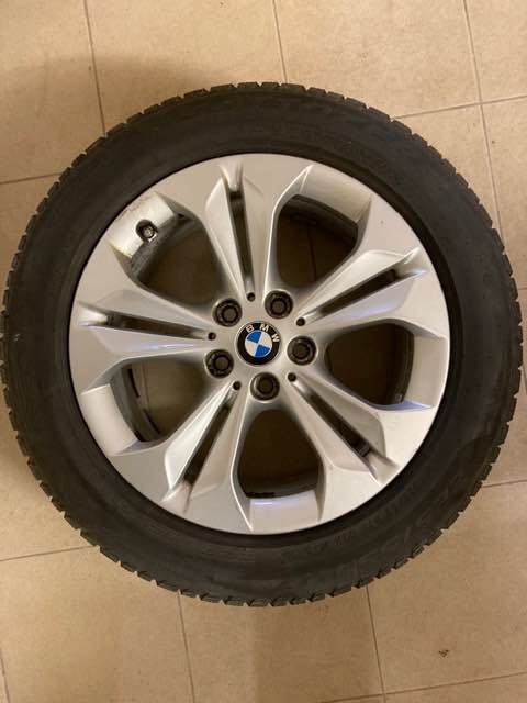 BMW, zimní pneumatiky Pirelli rozměr 225 /55/17