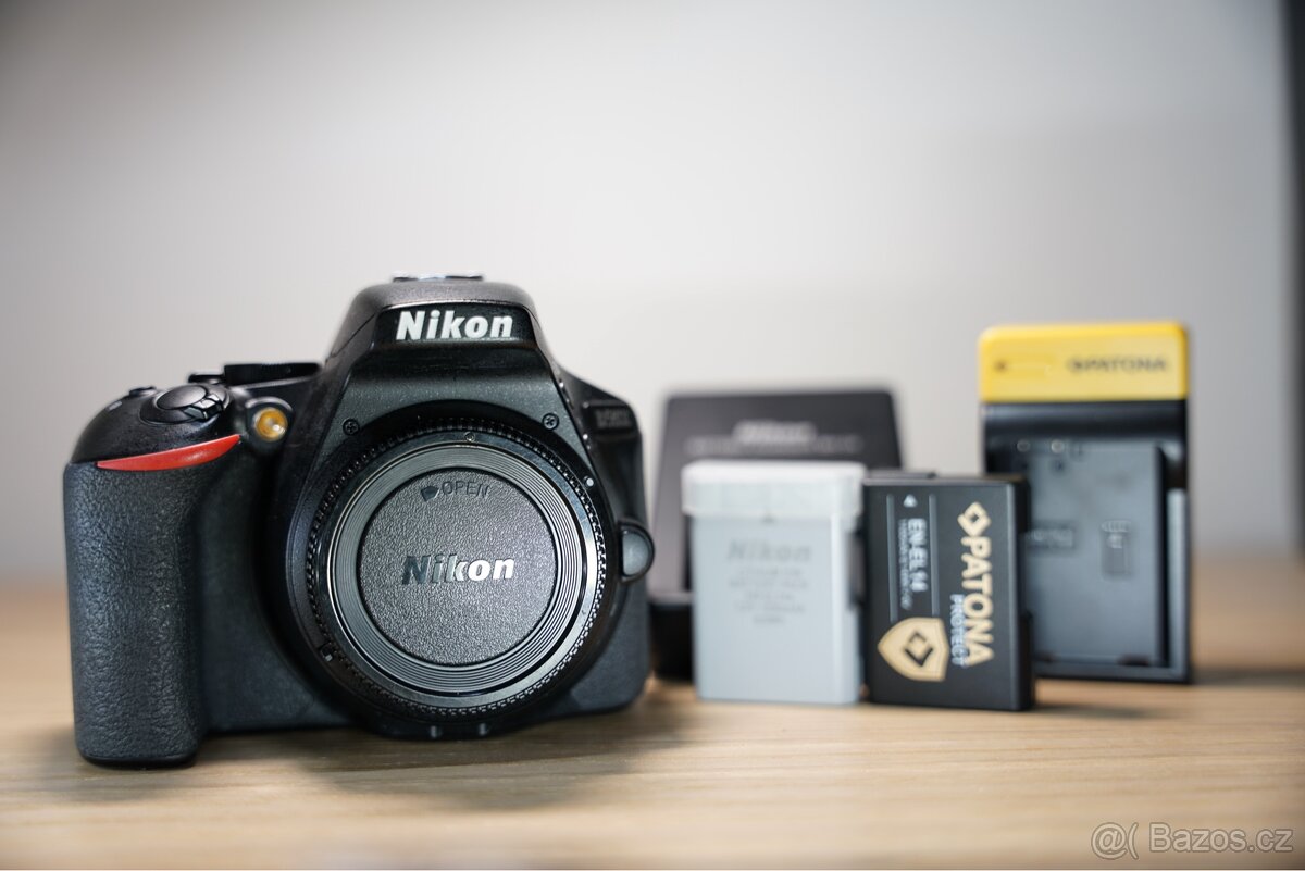 Nikon d5600 (~36k závěrka)