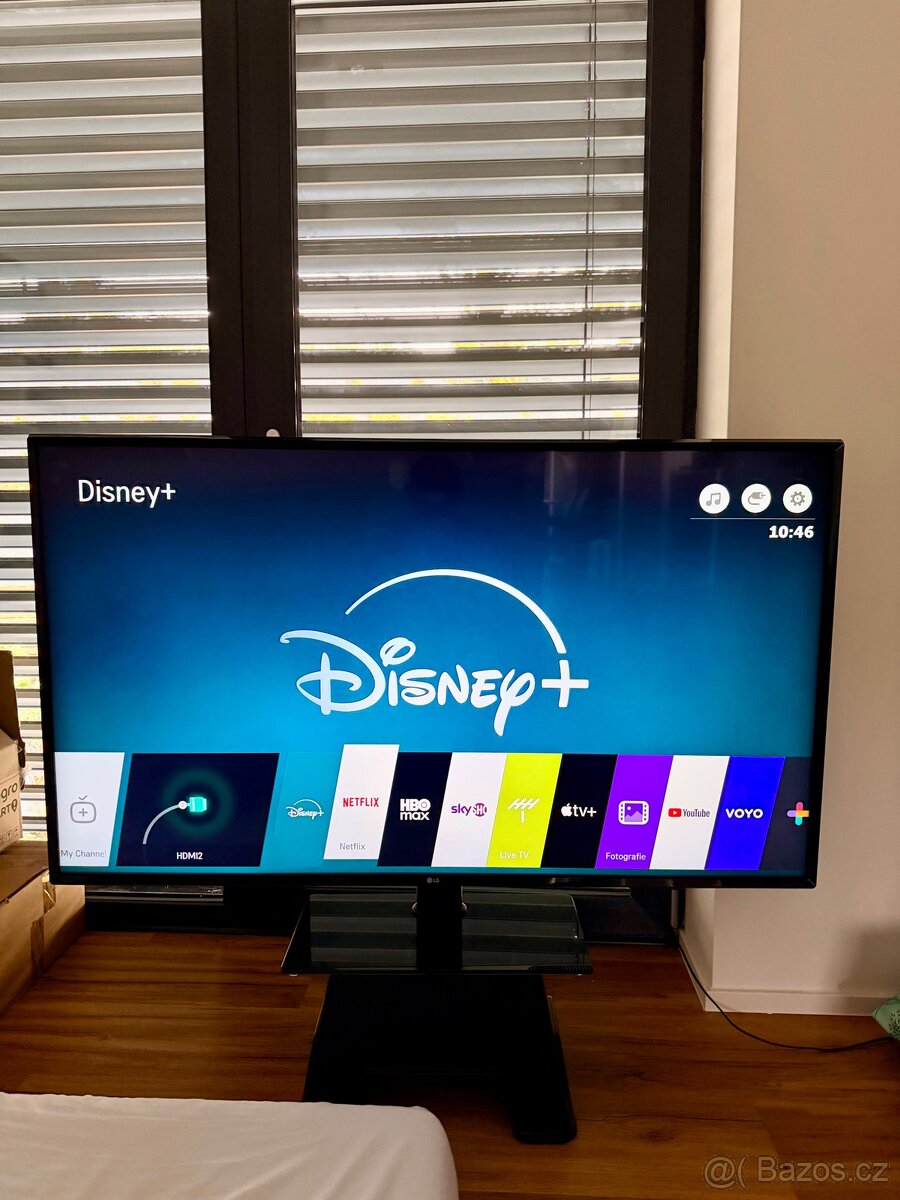 Smart 4K televize LG 55” úhlopříčka 139cm