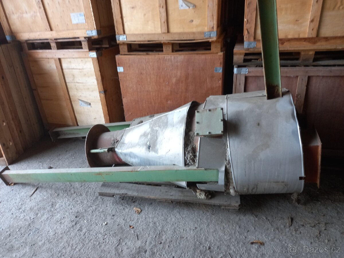 Cyklon odpopelnění, kotelna