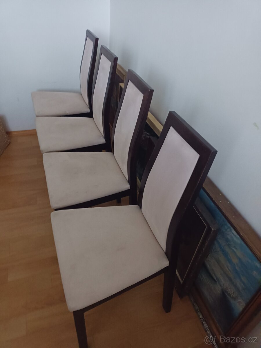 Jídelní židle dřevěné 4ks