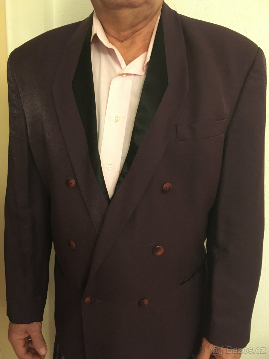 Pánské společenské smokingové sako