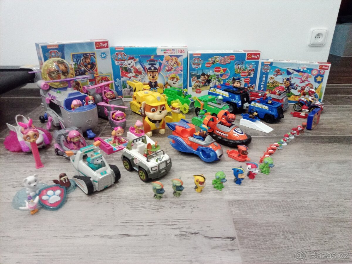 TLAPKOVÁ PATROLA V RŮZNÝCH VELIKOSTECH ZA POLOVIČNÍ CENU