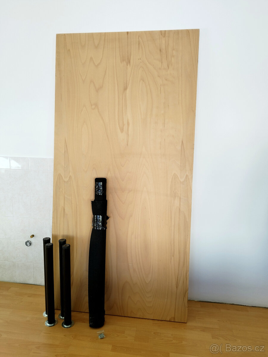 Deska vláčky mašinky 250cm x 125cm + nohy