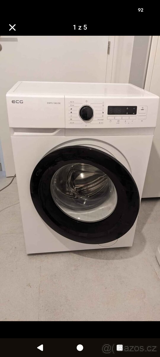 pračka ECG Slim40cm