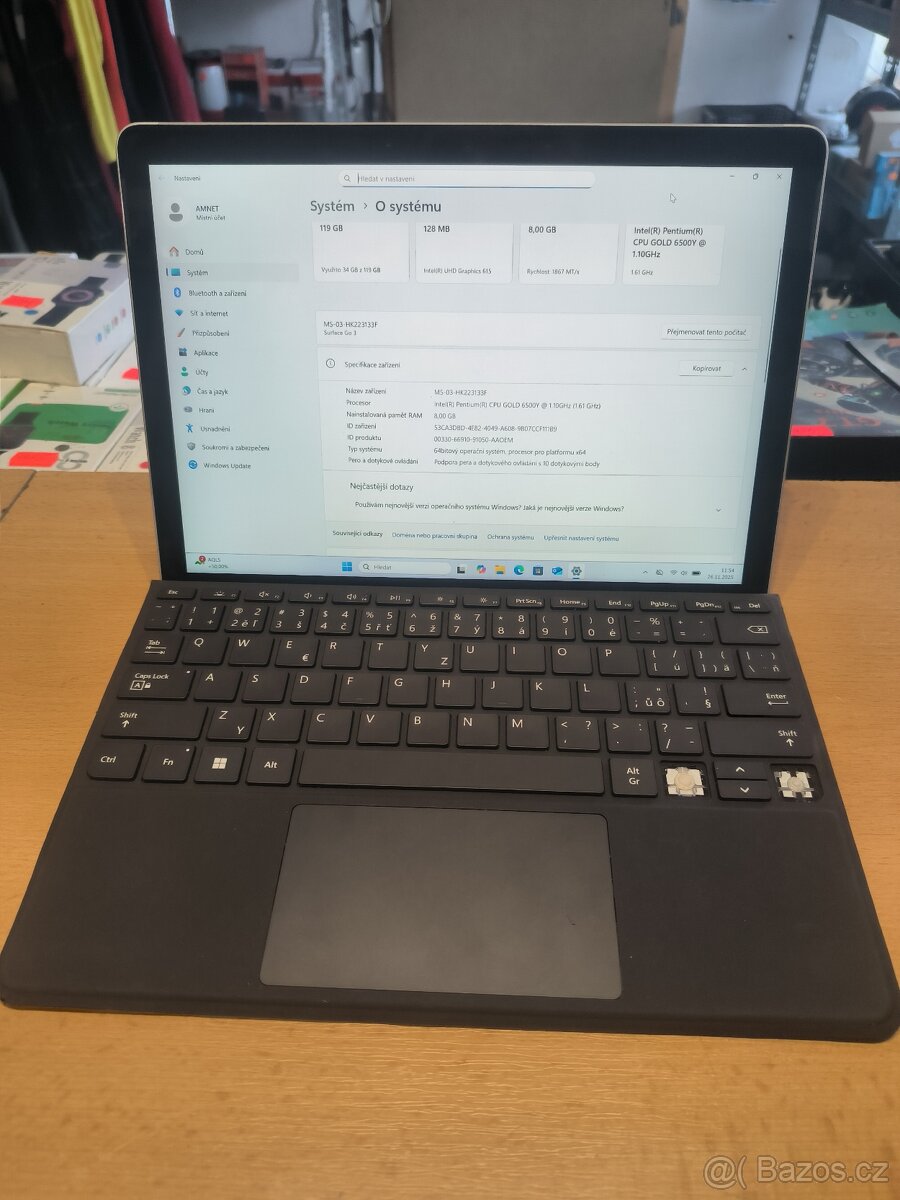 Microsoft GO3 128 Gb 8 Gb ram