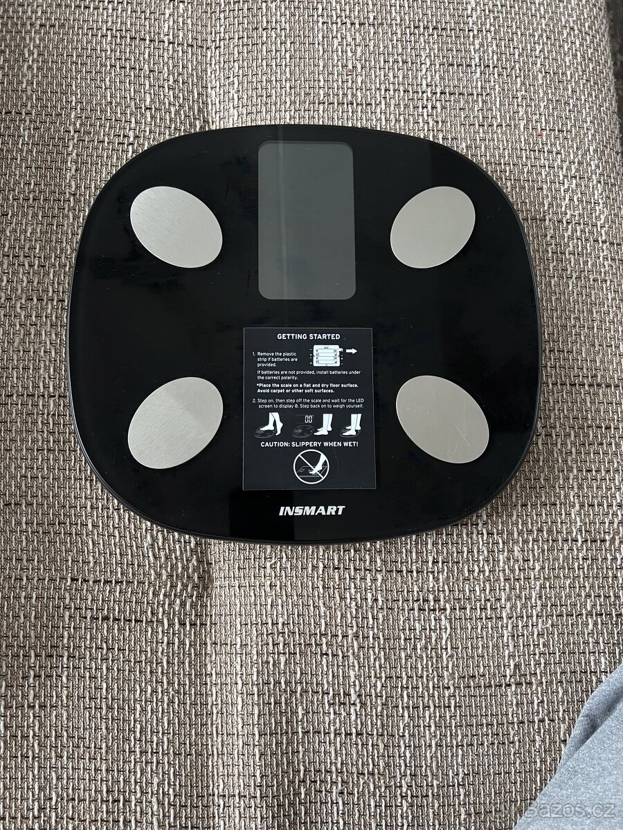 osobní váha smart černá