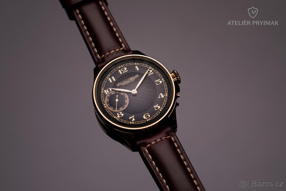 Starožitné švýcarské hodinky IWC Schaffhausen 1896