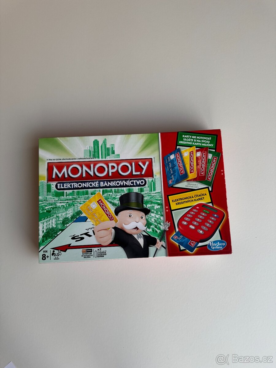 Monopoly Elektronické bankovnictví - SK verze – komplet