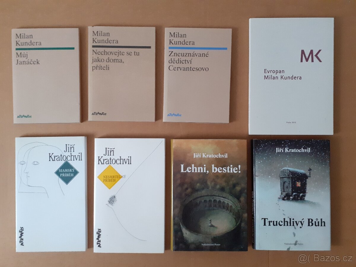 Milan Kundera, Jiří Kratochvil, Roman Ludva