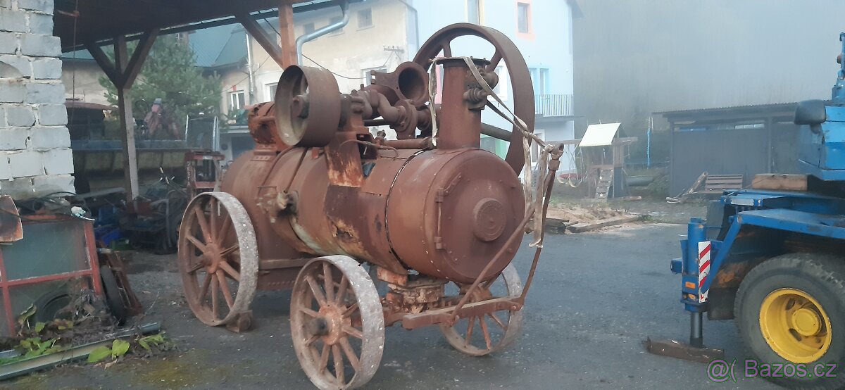 parni stroj lokomobila