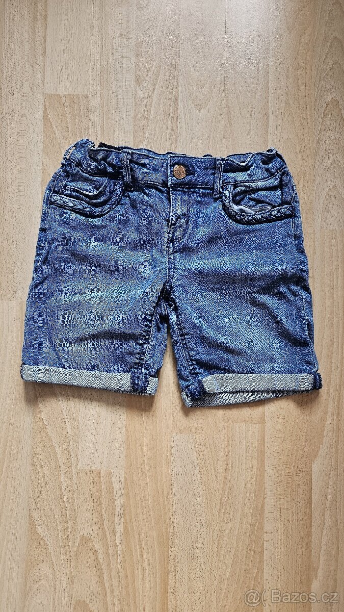 Dívčí riflové kraťasy vel 152