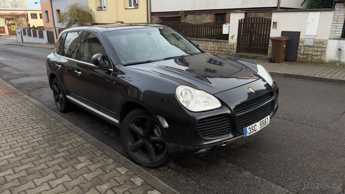 Porsche cayenne S, 2003, pružiny, plyn+benzín, V8 4,5l
