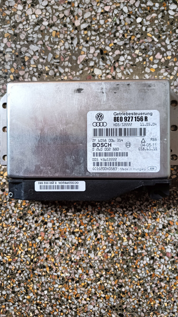 8E0 927 156 R Řídící jednotka převodovky AUDI A4 AVANT (8E5,