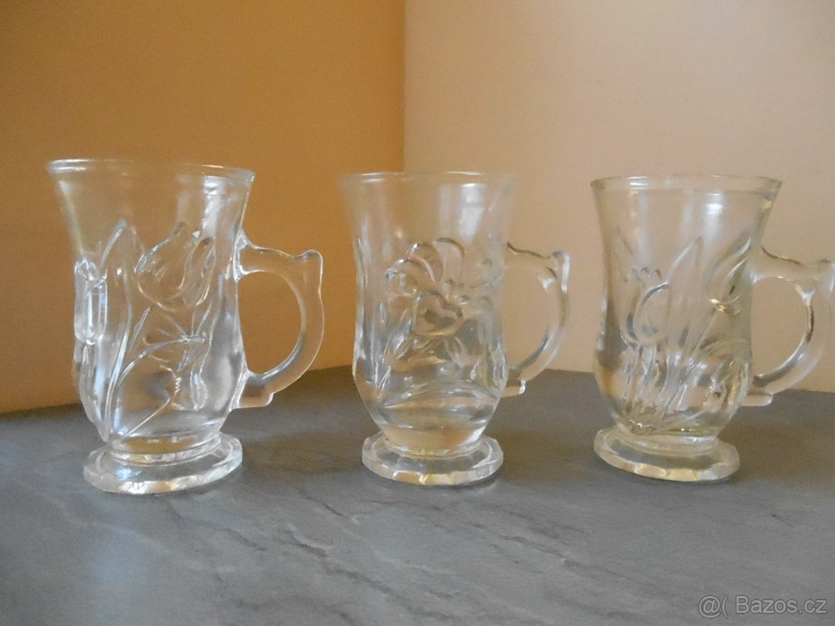 Mini sklenice štamprle 2 + 1 kus