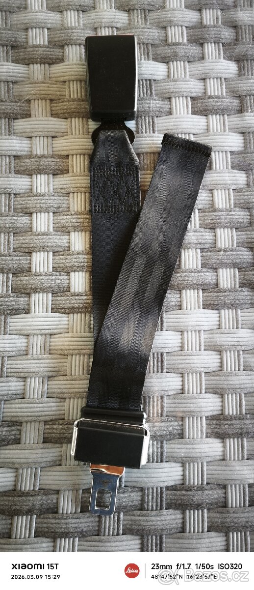 Prodloužení bezpečnostního pásu