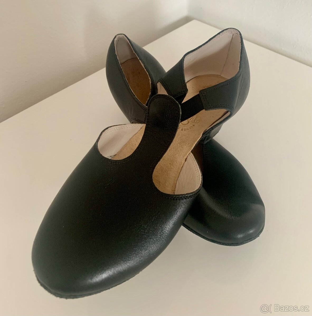 Kožené taneční boty nové v.37