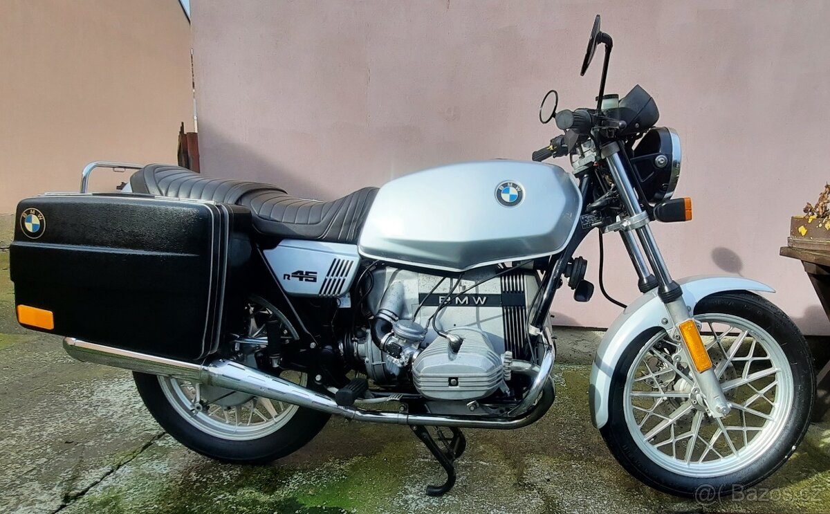 BMW R45 r.v.1978 nová cena