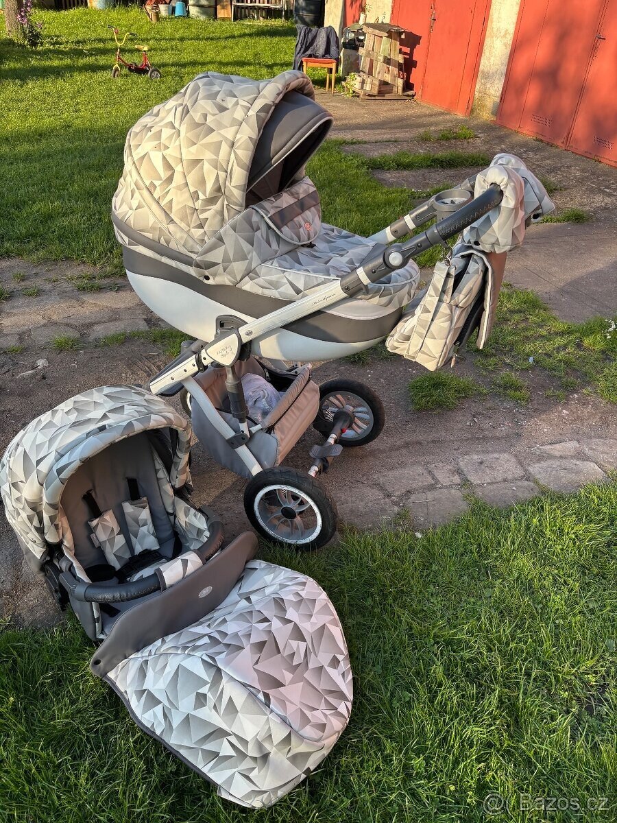 KOMBINOVANÝ KOČÁREK BABY MERC FASTER 3