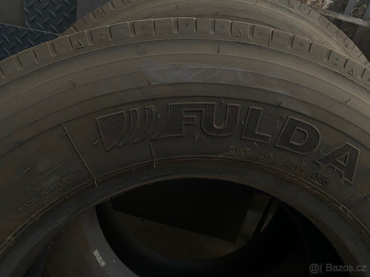 2x nákladní pneu FULDA 265/70 R 19,5 – výhodná cena