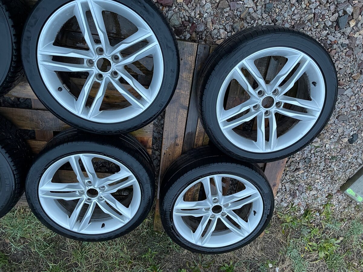 Pneu continental +litá kola audi