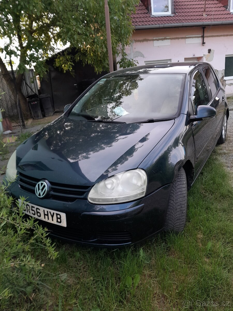 Volkswagen Golf 1.9tdi pravostrane řizeni