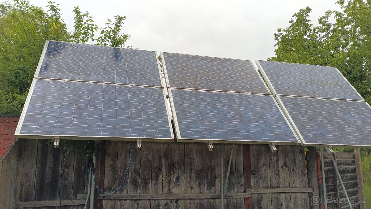 Komponenty malé FV elektrárny 2225wp
