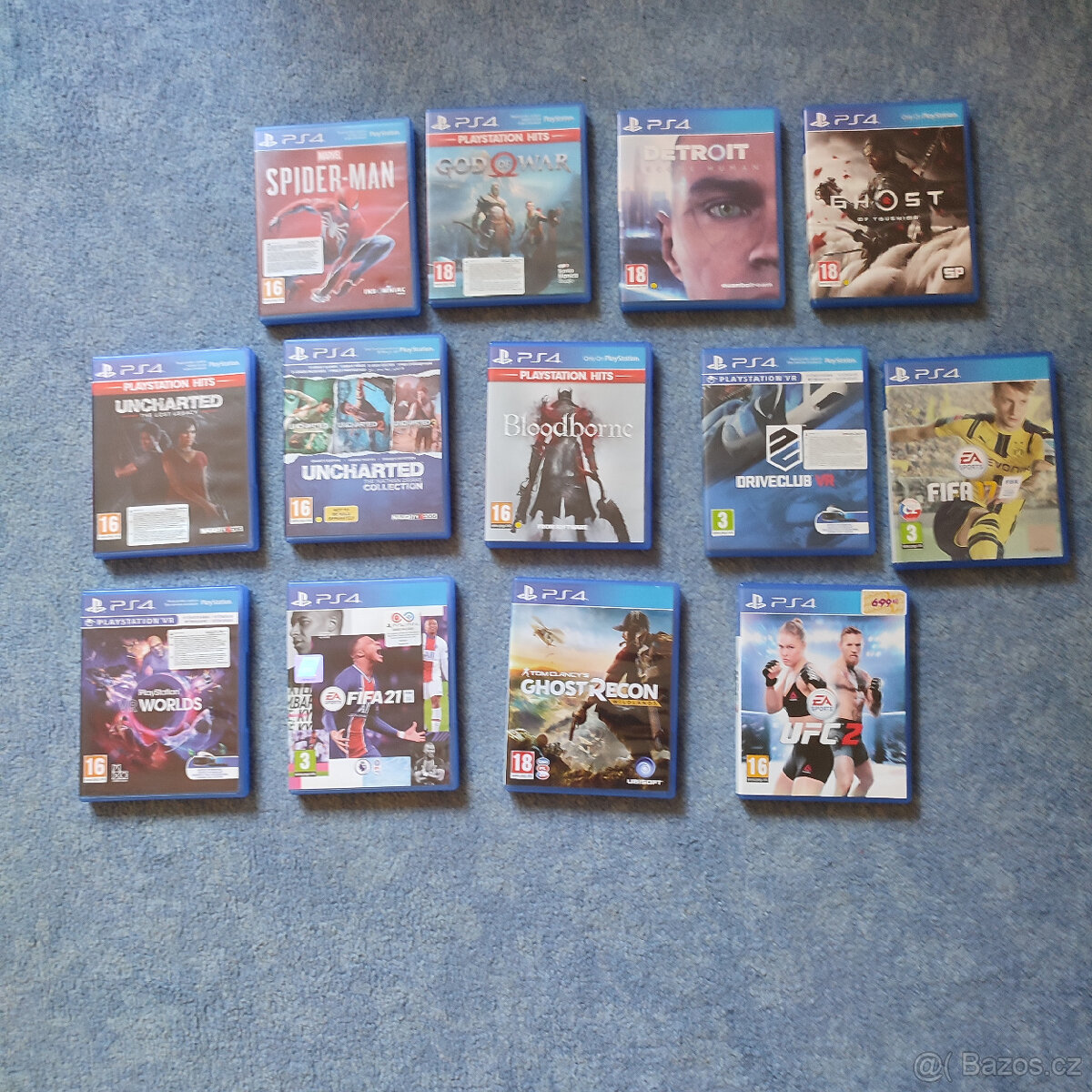Hry na PS4 a PS3