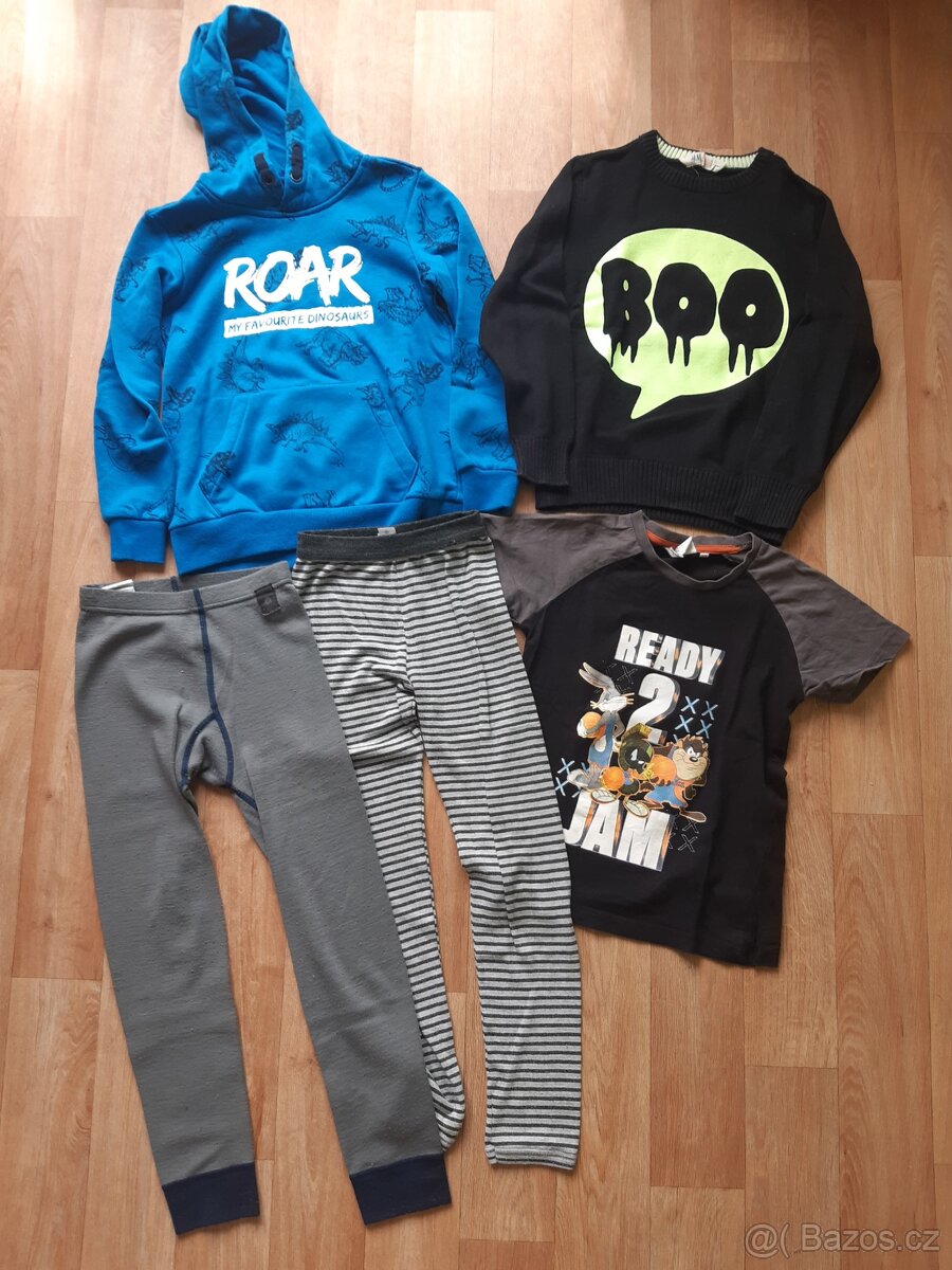 Mix oblečení vel.128 kluk