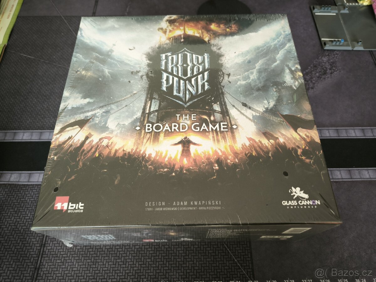 Desková hra Frostpunk anglicky